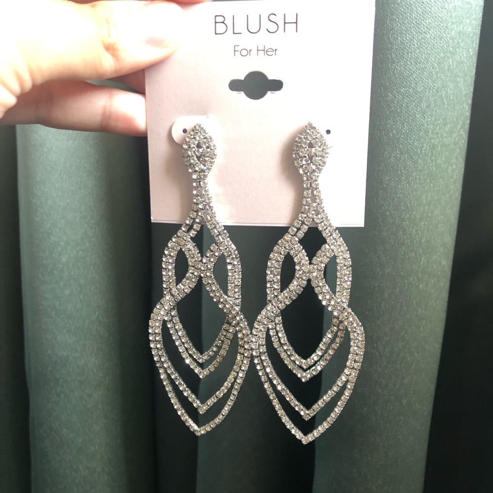 Silver Drop Earrings
